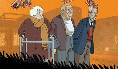 Una película sobre el Alzheimer. Arrugas.