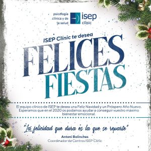 ¡Feliz Navidad desde ISEP Clínic!